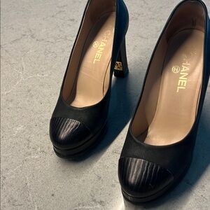 Chanel Black Women's Heels